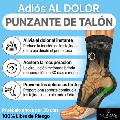 Tobillera Ortopedica - Para Dolor De Talon Y Fascitis Plantal